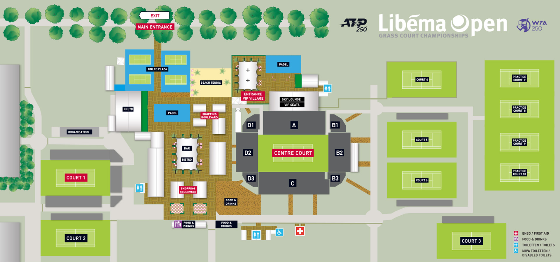 Plattegrond Libema Open